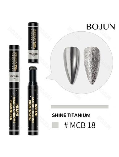 Metallic Mirror Effect Air Cushion Magic Powder Pen
